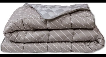 Ambiante Barra - dekbed zonder overtrek (incl. 2 kussenslopen) - 240x200 cm - Naturel - all year - wasbaar