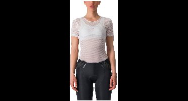 Castelli Pro Mesh Korte Mouwen Basislaag Beige M Vrouw