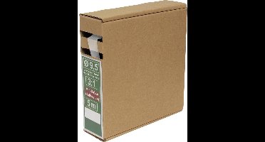 Quadrios 25CA502 Krimpkous met lijm Transparant Krimpverhouding:3:1 5 m