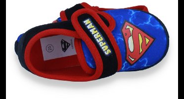 Superman Jongens Pantoffel | Blauw | Maat: 28
