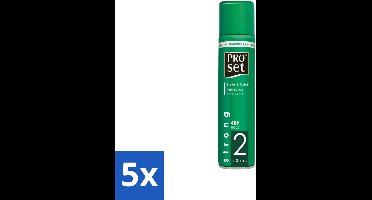 5 x Proset Haarspray Sterk 300 ml - Haarspray - Haarspray 24 Uur - Haarspray Sterk - Haarspray Met B5 - Haarspray Volume