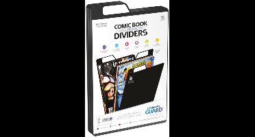 Ultimate Guard Premium Comic Book Dividers Black (25)