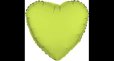 Riethmüller - Folieballon hart - neon geel - 45 cm