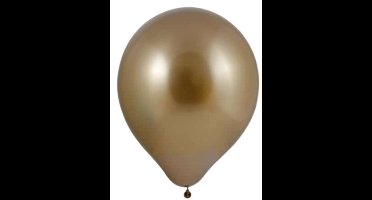 Daily Style – Mini Chroom Ballonnen – Goud – 11 cm – 20 stuks – Feestdecoratie