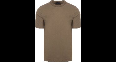 Suitable Respect T-shirt Hi Taupe - Maat XL - Heren - Casual T-shirts