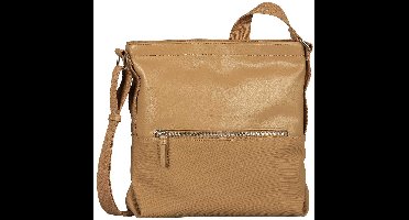 TOM TAILOR schoudertas Erin Cross Bag Camel Lichtbruin