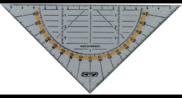 Herlitz Geometriedreieck klein kunsstof
