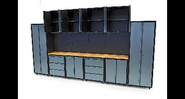 16 Delig Modulair Werkplaats Systeem