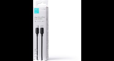 Joyroom 2.4A Micro-USB kabel 0.25m - Snellader - Zwart