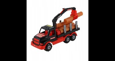 Auto Vrachtwagen MAMMOET Balenpers voor het vervoeren van boomstammen