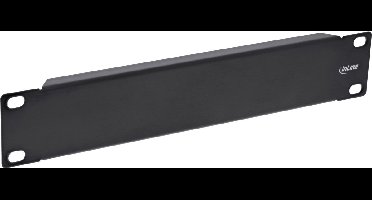 10 inch blindpaneel | 1U | zwart