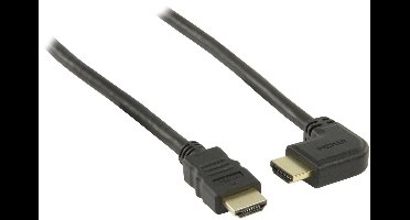 HDMI kabel - 90° haaks naar rechts - versie 1.4 (4K 30Hz) - 0,30 meter