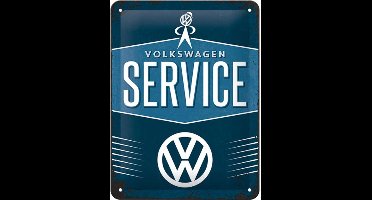 Volkswagen-Service-Metalen wandplaat