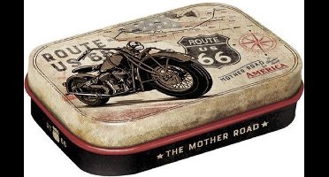 Nostalgic Art Route 66 - Pepermunt blikje - Metalen doosje met reliëf