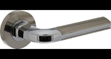 Intersteel Deurkruk Bas op rozet chroom