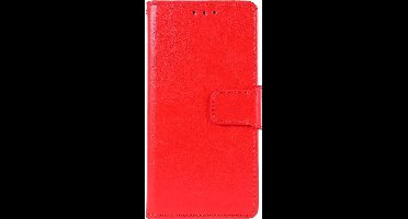 Shop4 - Realme 5 Pro Hoesje - Wallet Case Business Rood