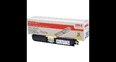 Oki Tonercartridge C110 Geel ( Origineel)