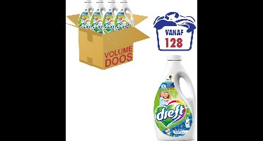 Dreft Vloeibaar Wasmiddel Ochtendfris - 4 x 1.6 l (128 wasbeurten)
