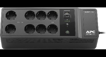 APC Back-UPS BE850G2-GR - Noodstroomvoeding 8x stopcontact, 850VA, 2 USB opladers, 1 USB datapoort