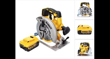 DeWalt DCS 570 accucirkelzaag 18 V 184 mm borstelloos + 1x accu 4.0 Ah - zonder lader