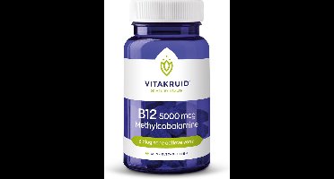 Vitakruid B12 Methylcobalamine 5000 mcg 60 smelttabletten