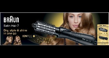 Braun Satin Hair 7 BRAS720E F�hnborstel - Ionentechnologie - Drogen, Stijlen, en krullen