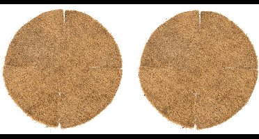 Nature Inlegvel kokos - 2x stuks - voor hanging basket - 60 cm - kokosinleggers