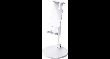 USAMS Bureauhouder voor telefoon/tablet wit/wit ZJ057ZJ02 (US-ZJ057) Metaal