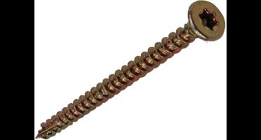 Mack Spaanplschr.vzkop-zelfb.geelverz. 15 st 4.0 x 50 mm