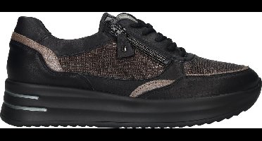 Waldlaufer - 755004-H-Arianna - Lage sneakersDames sneakers - Kleur: Zwart - Maat: 38.5