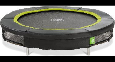 EXIT Silhouette Sporttrampoline ø183cm - Inground - Ingraaftrampoline - Rond - Voor Kinderen - Zwart