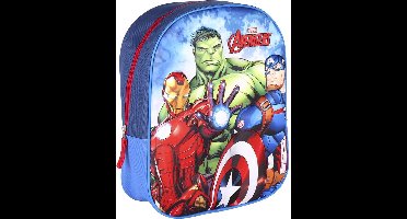 Schoolrugzak The Avengers Blauw (25 x 31 x 10 cm)