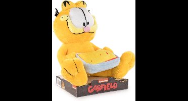 Play by Play Garfield - Garfield met Lasagna 28 cm Knuffel