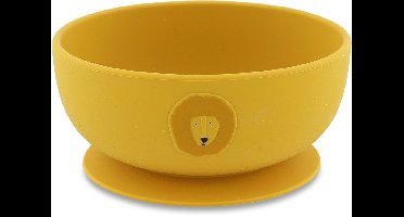 Trixie Kom met zuignap - Mr. Lion - Schaaltje - Kinderservies - Voor baby's vanaf 4 maanden - van Siliconen - Geschikt voor de Vaatwasser