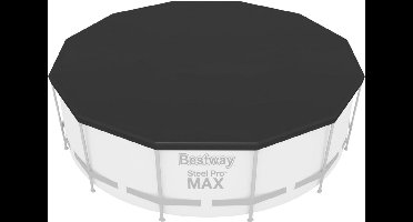 Bestway - Zwembad Afdekzeil - Rond - Zeilmaat Ø 370 cm - Geschikt voor zwembaden van Ø 366 cm