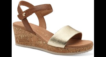 Marco Tozzi Dames Sandaal 2-28326-44 943 F-breedte Maat: 41 EU
