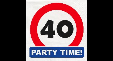 Traffic sign napkins - 40