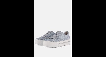 Gabor Sneakers blauw Leer - Maat 39