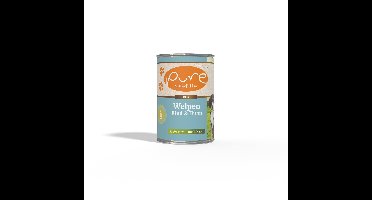 Pure – Natvoer – PUPPY - Rund en Kip – 6x 400 gram – Hypoallergeen – Pure – Glutenvrij – Natvoer voor de gevoelige hond