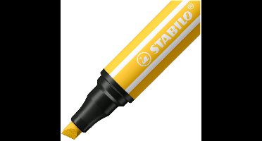 STABILO Pen 68 MAX - Viltstift Met Dikke Beitelpunt - Geel
