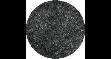 Wecon home - Hamptons FORTYTWO - Laagpolig vloerkleed - 200 cm rond - Donkerblauw grijs gemêleerd -