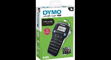 DYMO LabelManager 160 Labelprinter startpakket | Handheld Labelmaker-machine | met 3 rollen Dymo D1 labeltape QWERTY-toetsenbord | Ideaal voor kantoor of thuis
