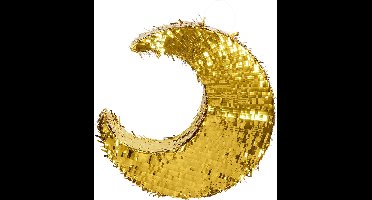 Boland - Piñata Maan Goud - Verjaardag, Kinderfeestje, Themafeest