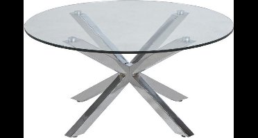 FYN Heerlijk - Glazen Salontafel - 82 x 82 x 40 cm