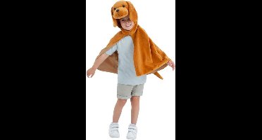 Smiffys - Deluxe Puppy Plush Cape Kids - Bruin
