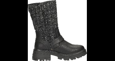 Mustang Enkellaarsjes Plat Enkellaarsjes Plat - Zwart - Maat 42