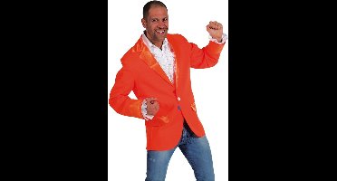 100% NL & Oranje Kostuum | Oranje Altijd Feest Holland Colbert Man | Medium | Carnaval kostuum | Verkleedkleding