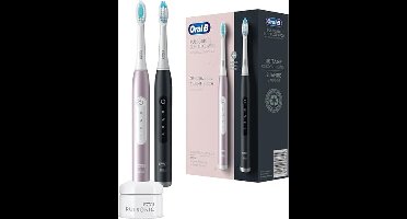 Oral-B Pulsonic Slim Luxe 4900 Schwarz/Rosegold mit 2. Handstück