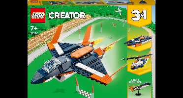 LEGO Creator Supersonisch Straalvliegtuig - 31126