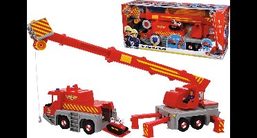 Simba - Brandweerman Sam - Sam kraan 2-in -1 - Speelgoedvoertuig